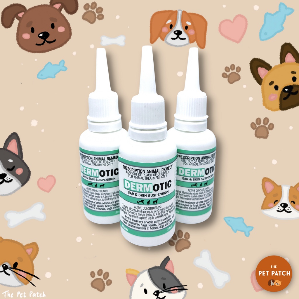 Dermotic drops shop for dogs