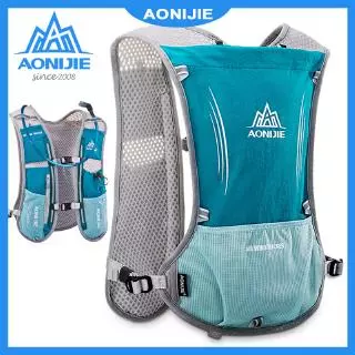 Running Vest Water Bottle TREKKOUT Adjustable Running Vest For Men