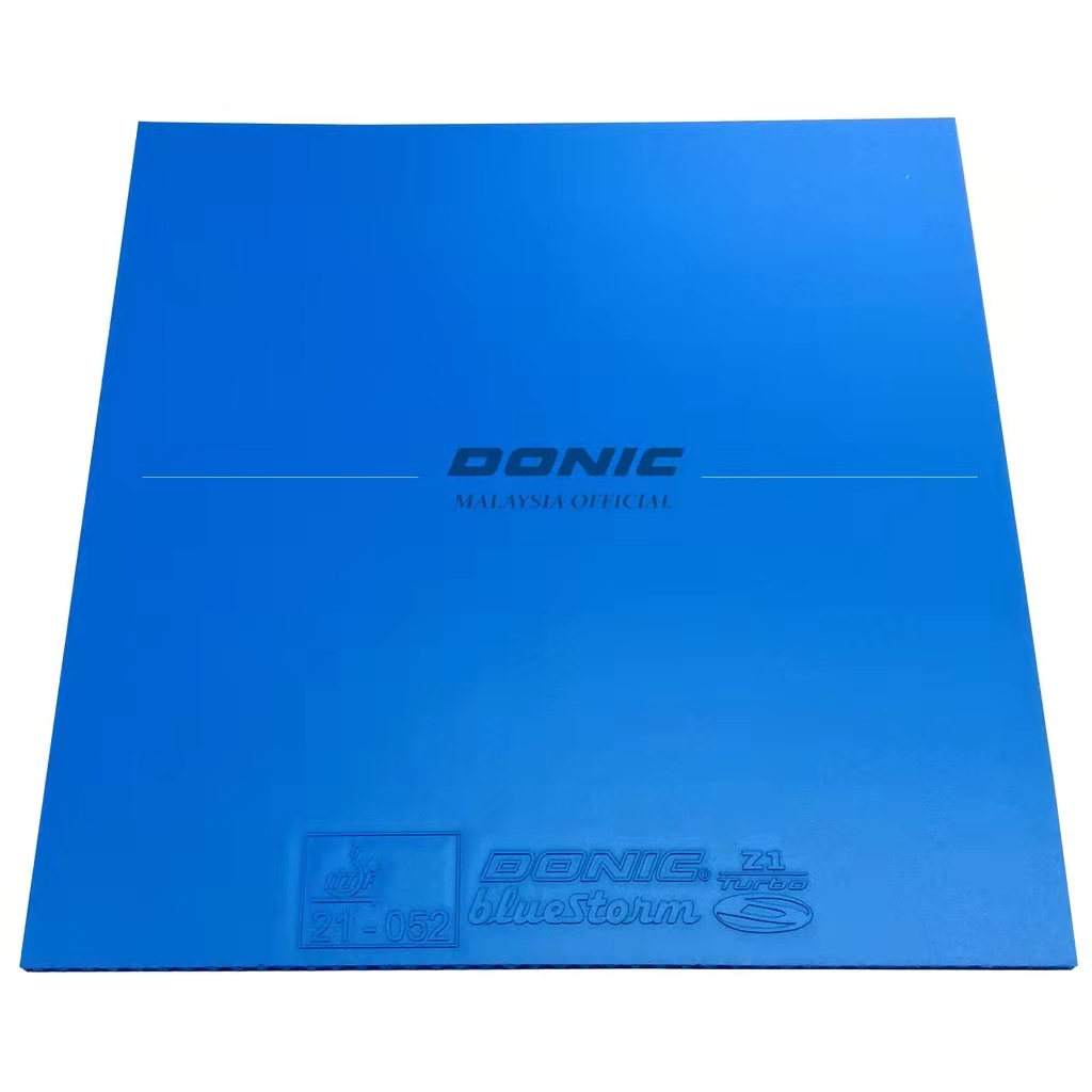DONIC Bluestorm Z1 Turbo Rubber Made in Germany ITTF Approved Table