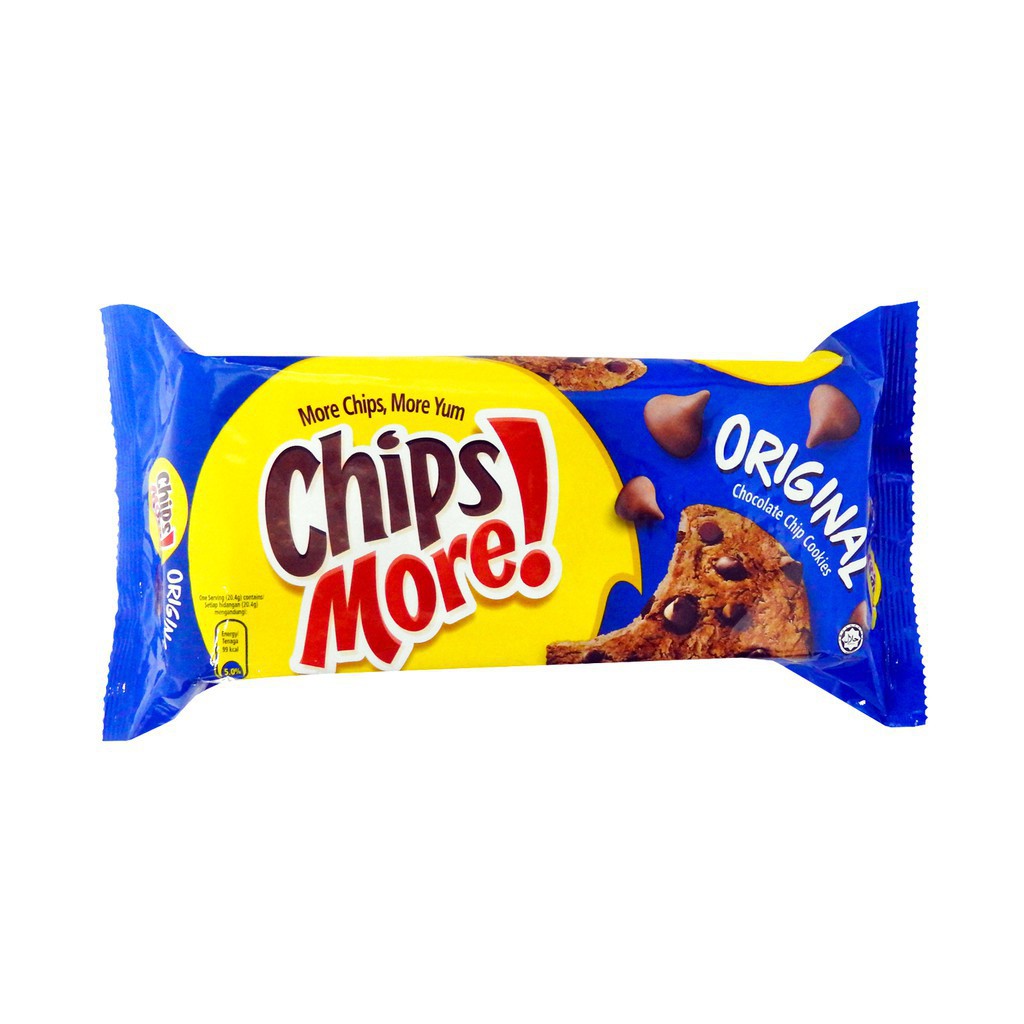 Chipsmore Original Chocolate Chip Cookies 163.2g | Shopee Malaysia