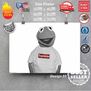 Kermit the clearance frog supreme poster