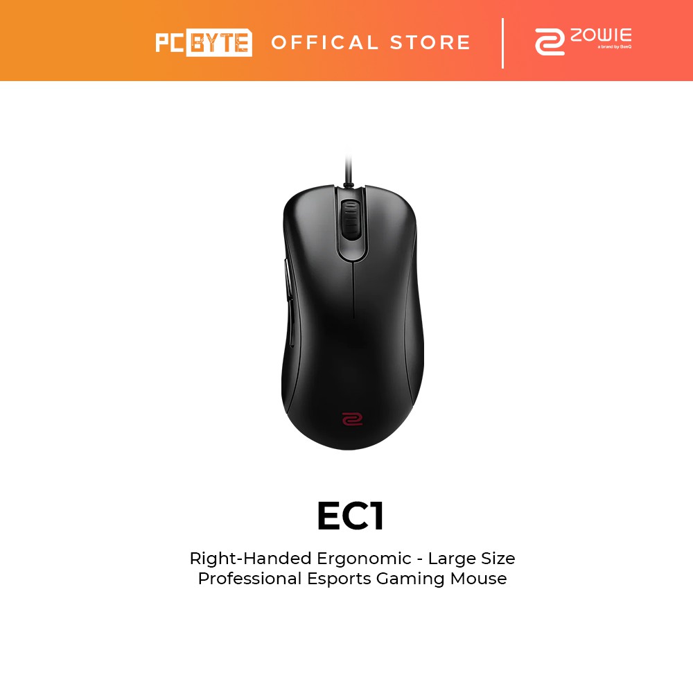 Zowie EC1 3360 Sensor eSport Gaming Mouse Large Shopee Malaysia