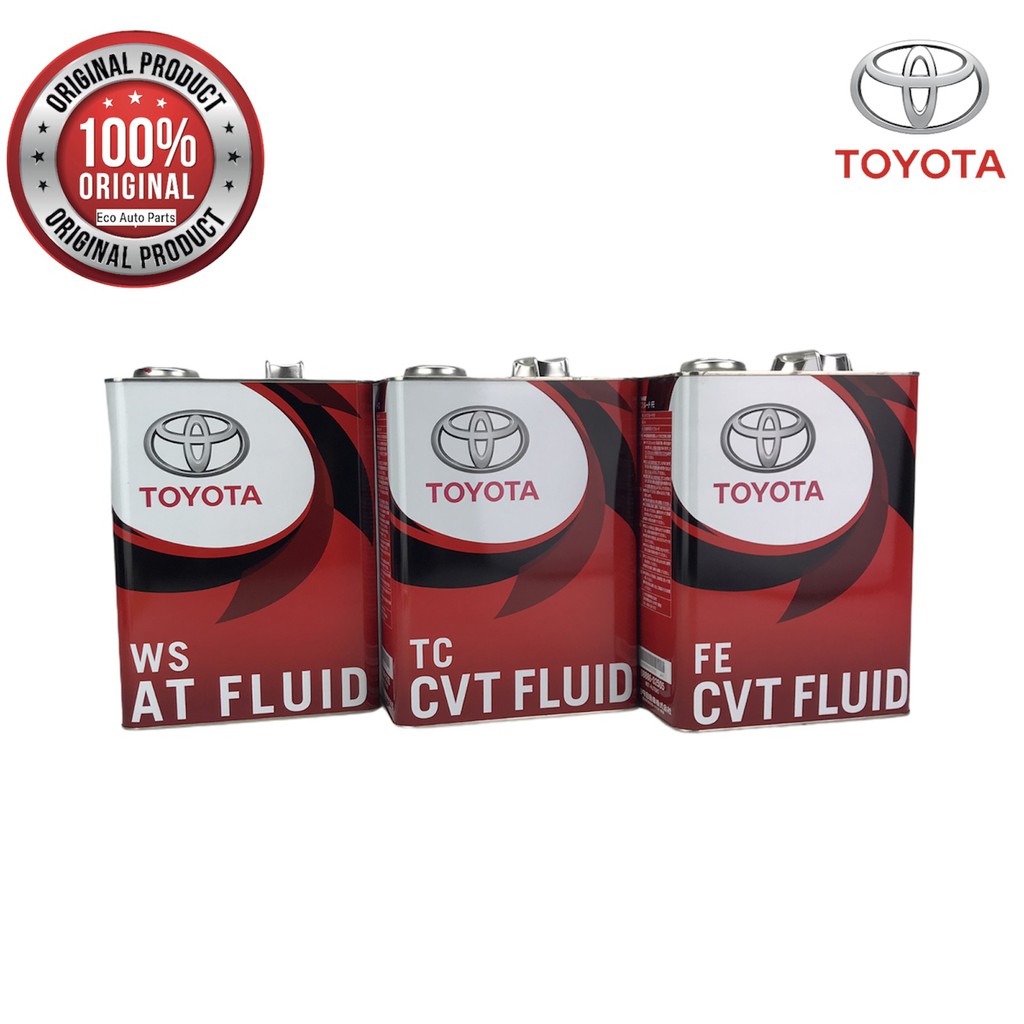 Toyota Transmission Fluid Auto Oil WS CVT FLUID TC FE Genuine Part