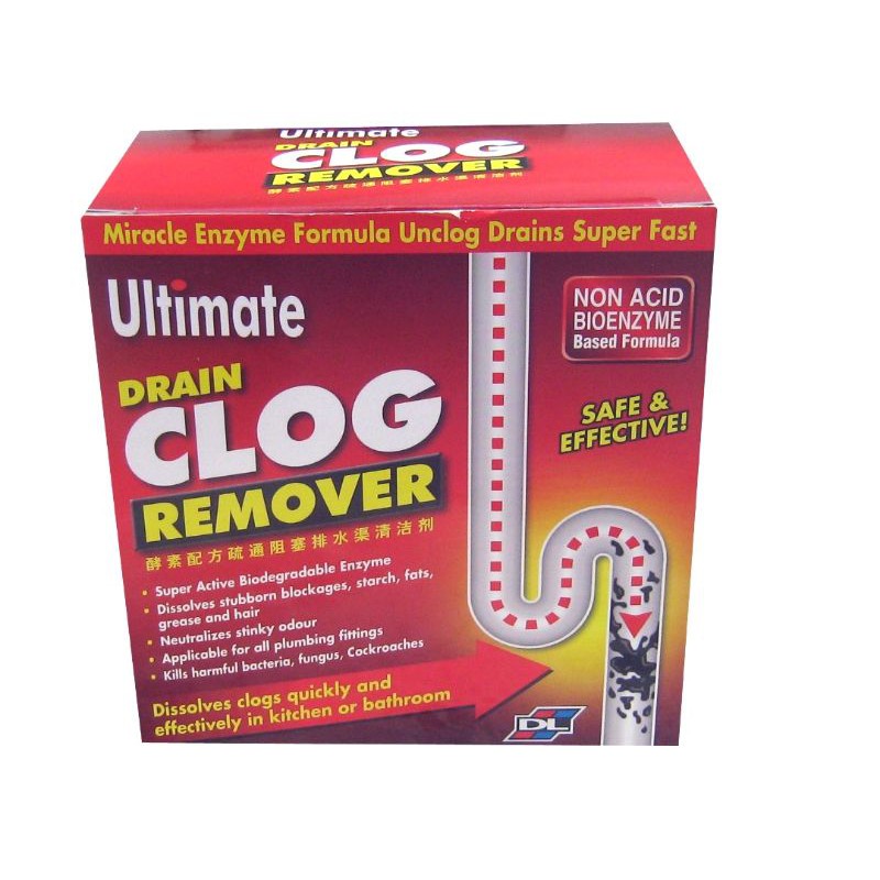 Ultimate Drain Clog Remover Non Acid Effective Shopee Malaysia   2916685946e5deb5221727ce17a8a4ba