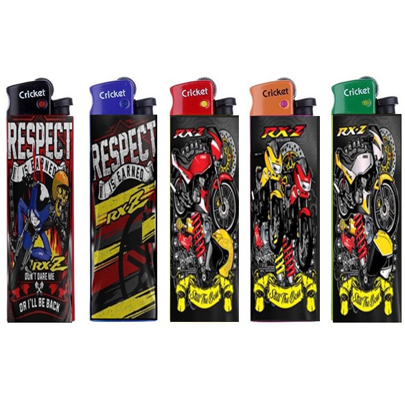 RXZ RIDER SPECIAL 5 PCS LIMITED EDITION CUSTOM LIGHTER | Shopee Malaysia