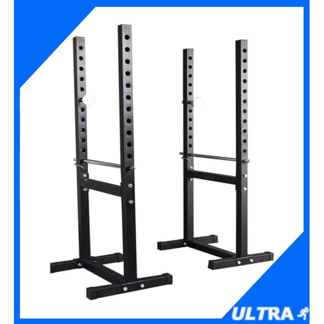 Dumbbell Racks Barbell Stand Split Half Frame Parallel Bars Adjustable ...