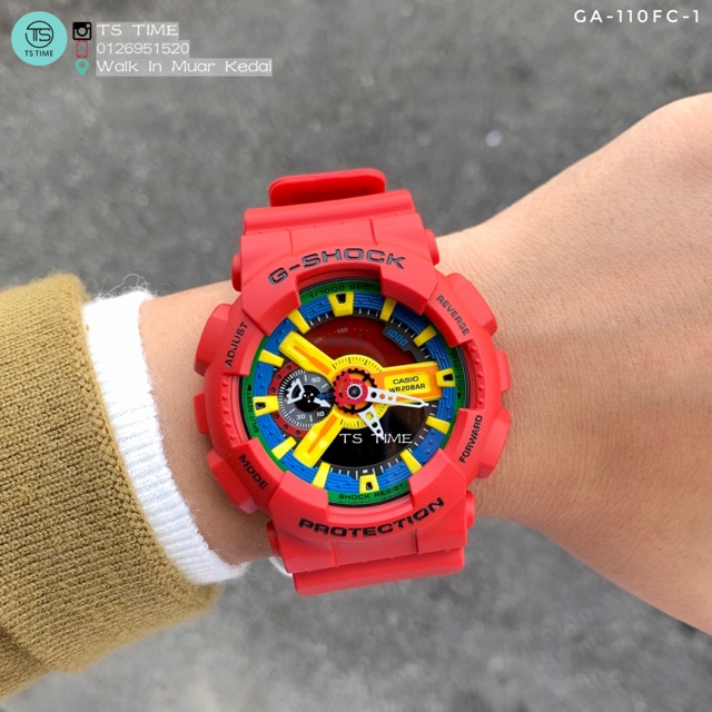 G shock ga 110 red hot sale