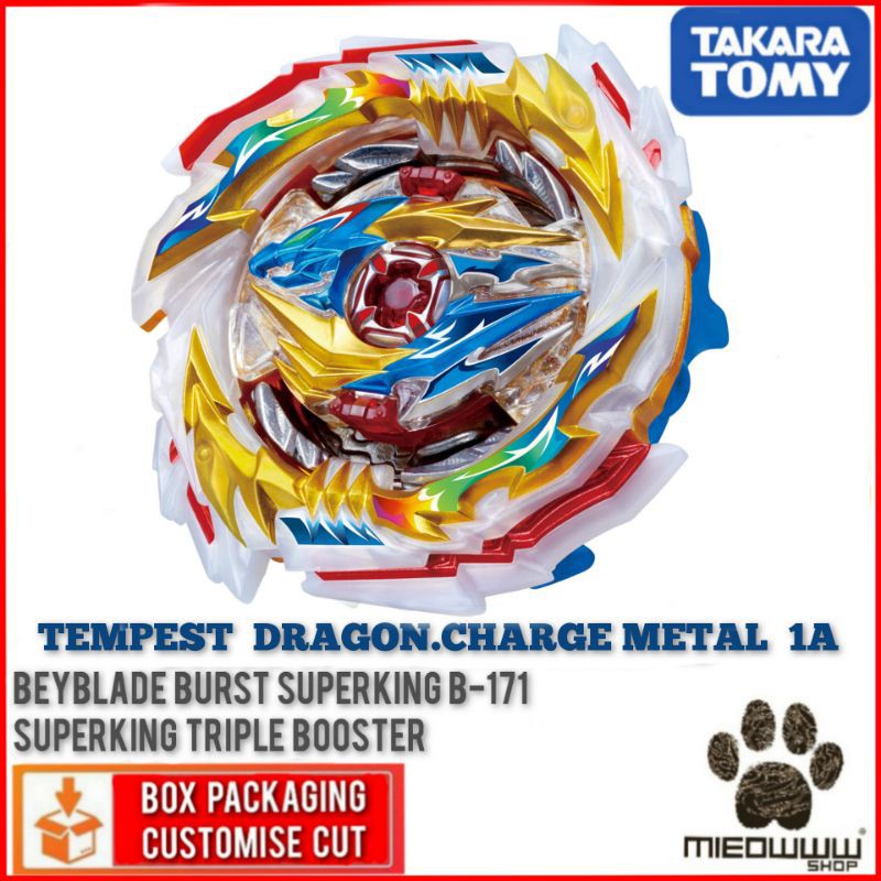 TAKARA TOMY Beyblade Burst Superking Triple Booster Set B-171