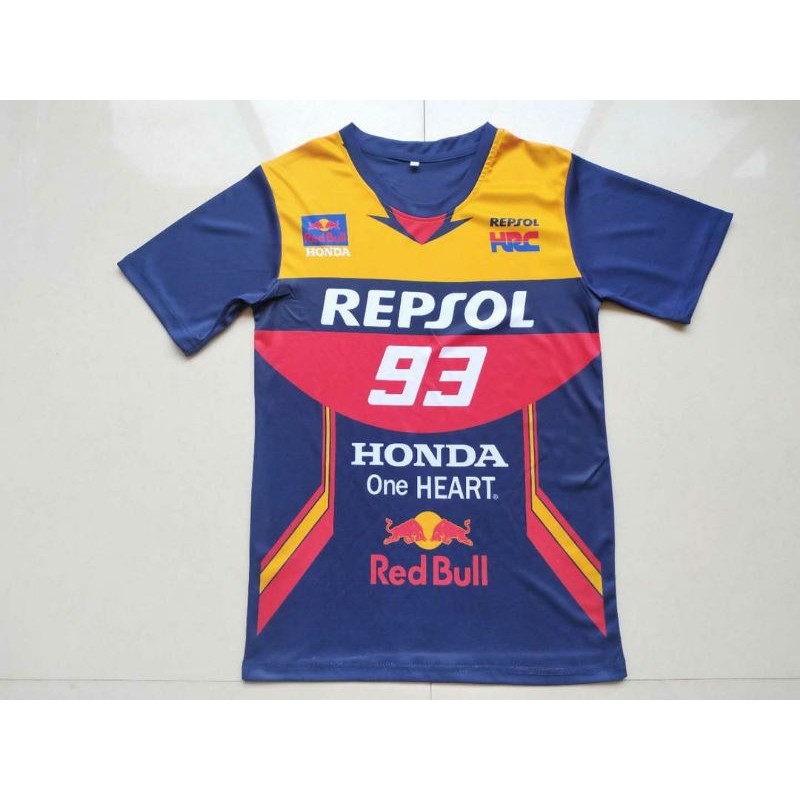 Casquette Repsol 93 Black E Blu - Adulte Réglable - Style MotoGP