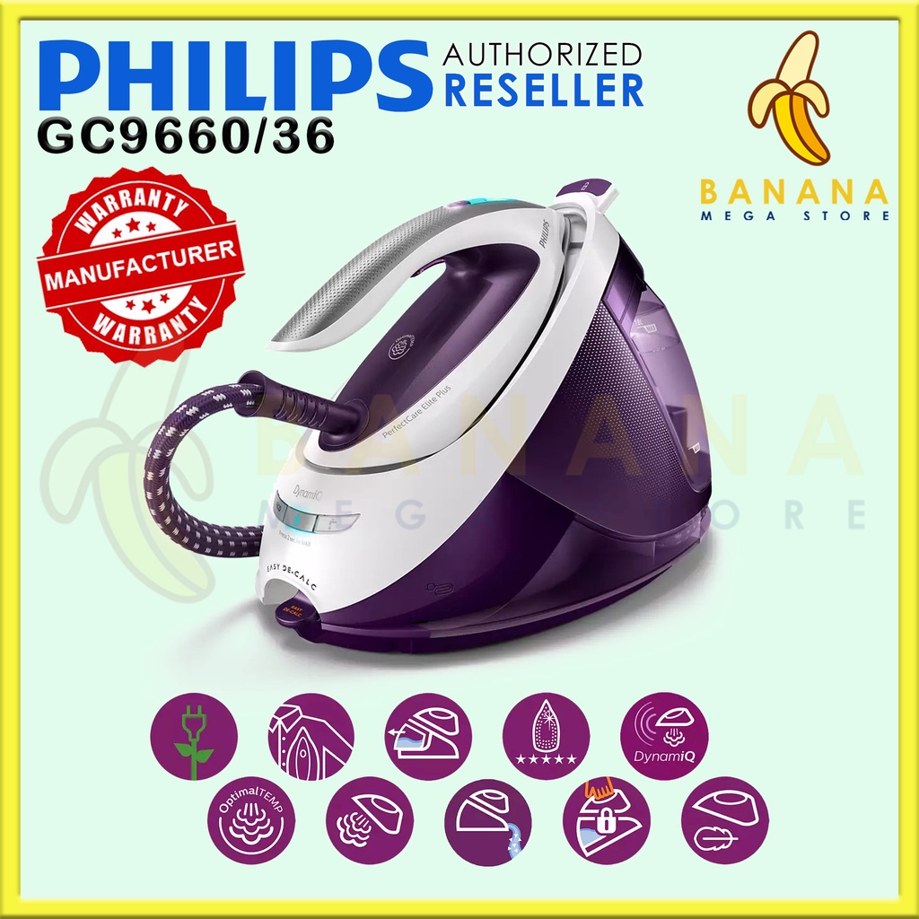 PerfectCare Elite Plus Steam Generator Iron, Philips