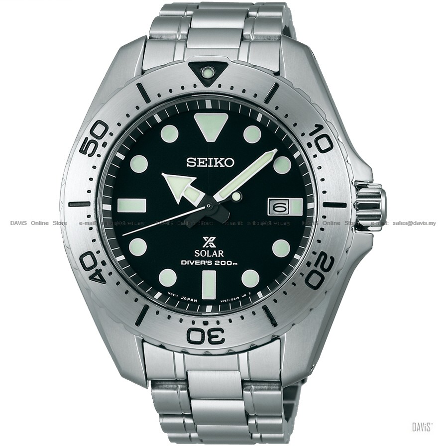 Seiko solar outlet titanium v157