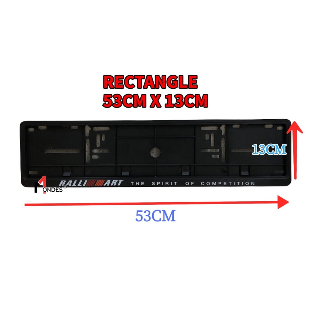 Cover Nombor Vehicle Car Number Plate FRAME LONG & SQUARE Number Plate