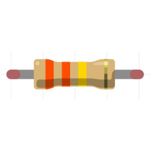 Perintang / Resistor 0.25W 5% (330K) [10pcs]