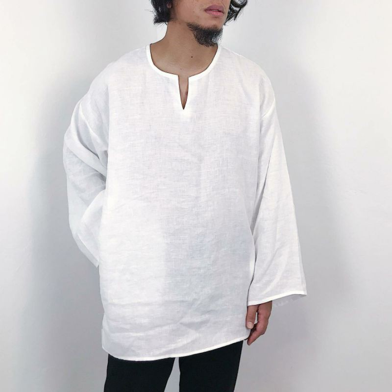 RAW | 108 White (linen) | Shopee Malaysia