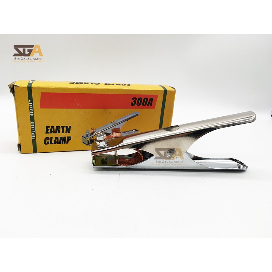 2PCS 500A Welding Ground Clamp, Manual Welder Electrode