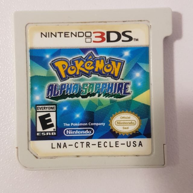 Pokemon alpha hot sale sapphire used