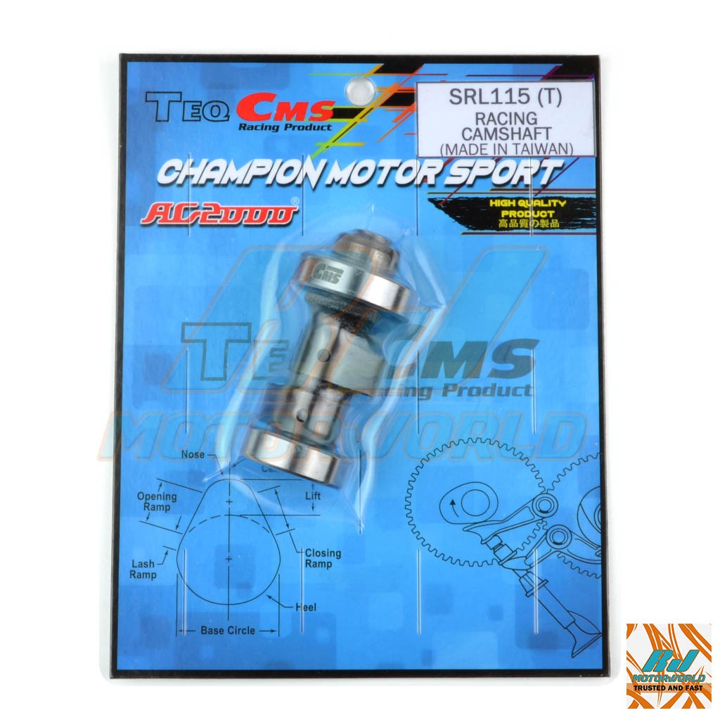 CMS Racing Camshaft SRL115 (T) (Made in Taiwan) | Shopee Malaysia