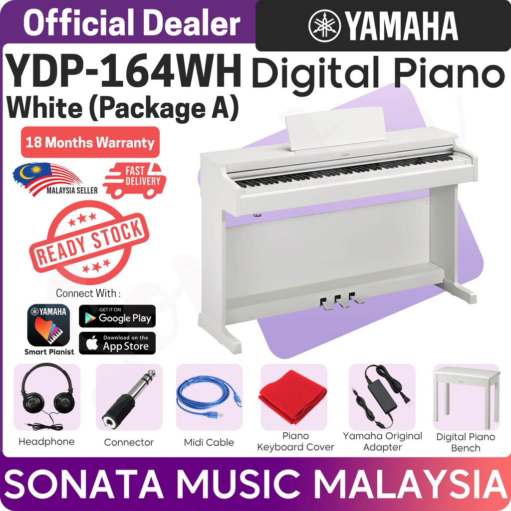 E piano yamaha arius deals ydp 164