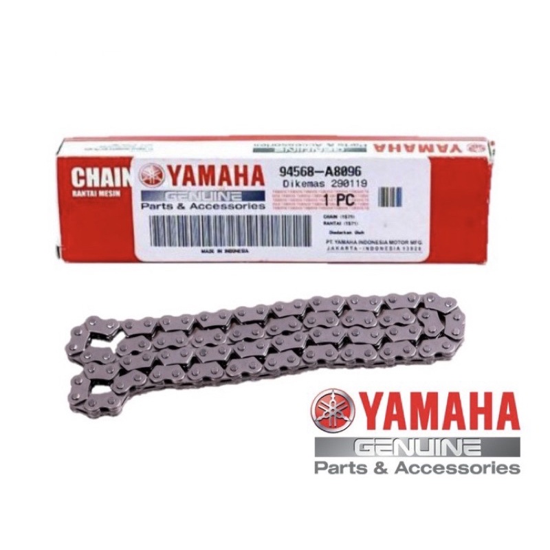 100% ORIGINAL YAMAHA LC135 Y15ZR Y15 FZ150 FZ Timing Chain Rantai Kecil ...