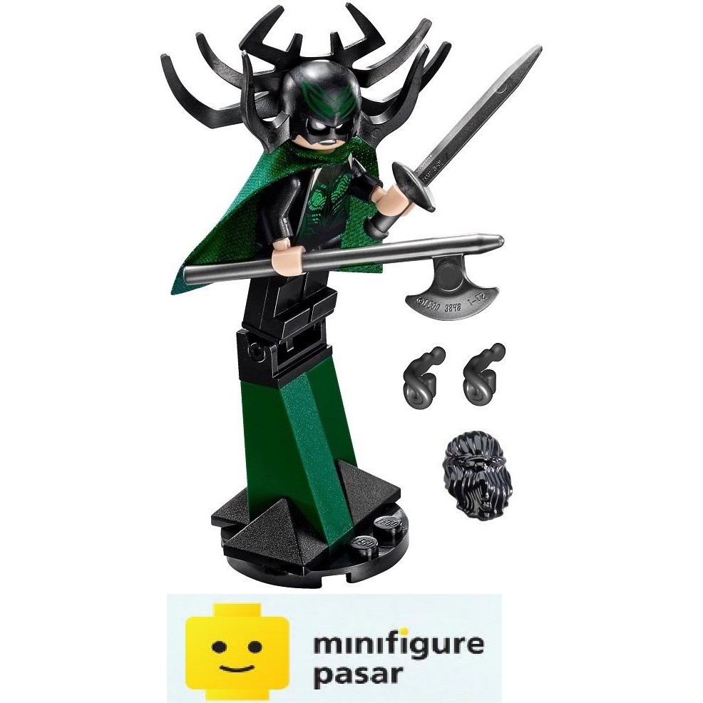 sh406 Lego Super Heroes Thor Ragnarok 76084 Hela Minifigure w