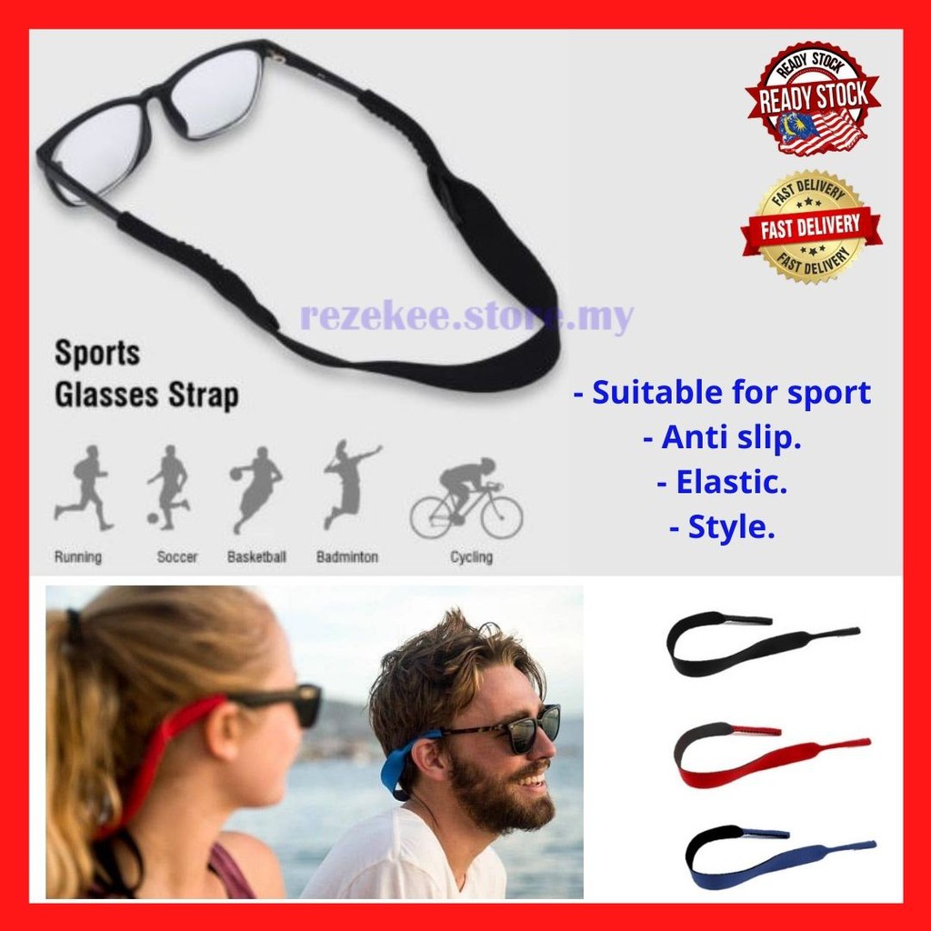 Malaysia Stock Glasses Strap Neck Cord Sports Sunglasses Rope Band Holder Eyeglasses String. Shopee Malaysia