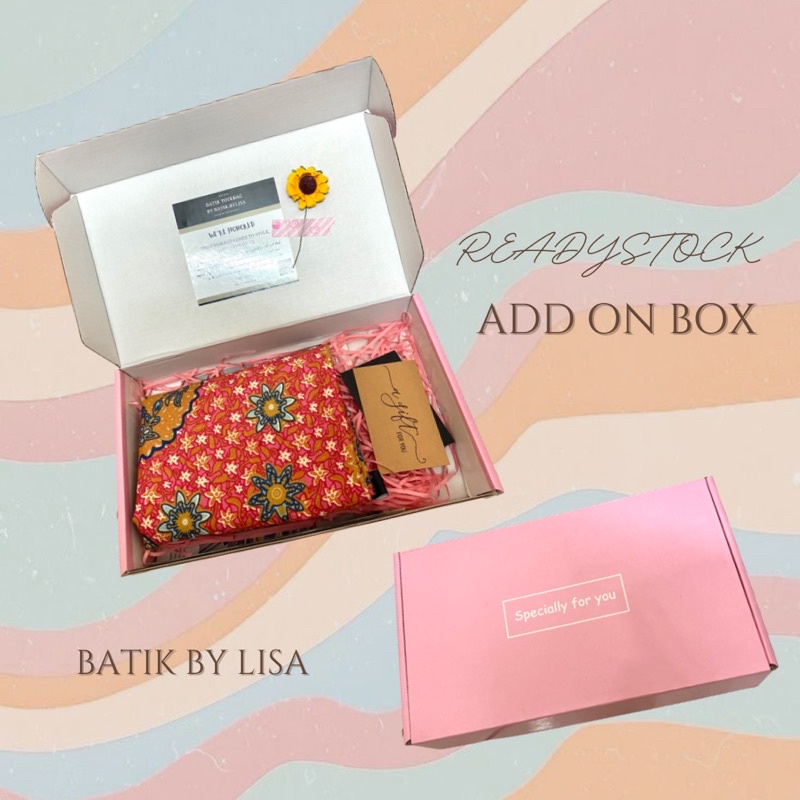 [ADD ON] Box and Wish Card (new version) | Shopee Malaysia