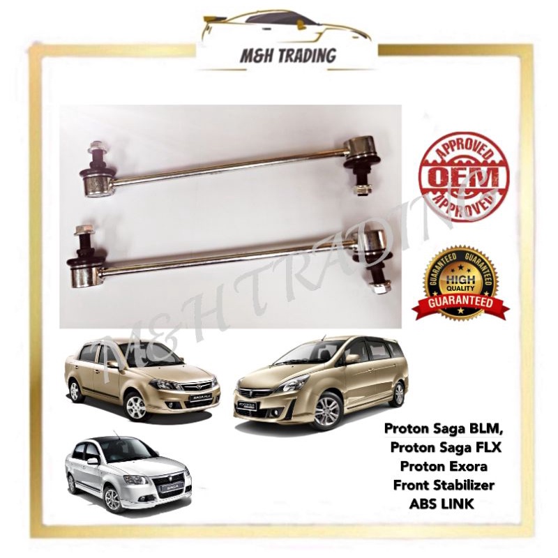 PROTON SAGA BLM SAGA FLX EXORA PREVE SAVVY FRONT Stabilizer Link ABS Link Shopee Malaysia