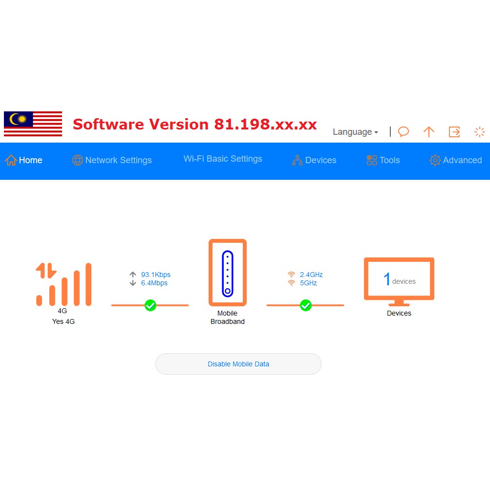Huawei Modem B618-22d (*All sim support) | Shopee Malaysia