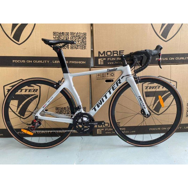 Twitter Thunder RS 2x11speed Carbon Aero Road Bike Shopee Malaysia