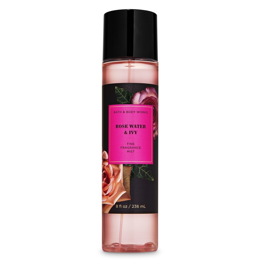 Bath & Body Works Fine Fragrance Mist Rose Water & Ivy Shopee Malaysia