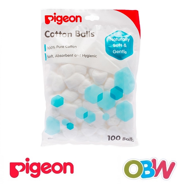 Pigeon Cotton Balls Baby Cotton Ball (100 Balls) Shopee Malaysia