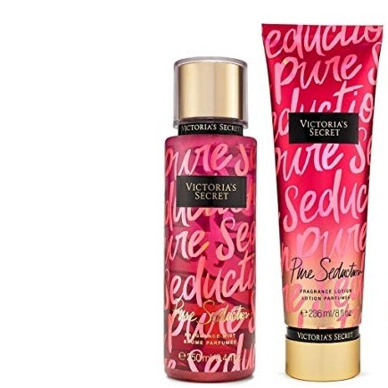 Victoria Secret New! PURE SEDUCTION Fragrance Mist + Lotion Set