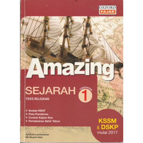 Buku Rujukan Amazing Sejarah Tingkatan Kssm Shopee Malaysia