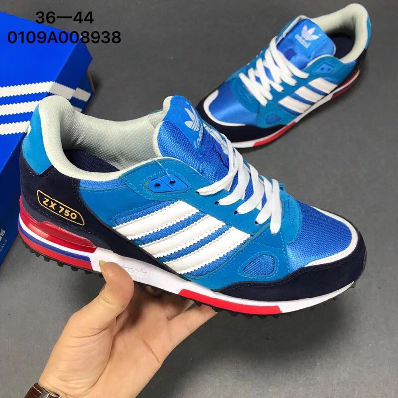 adidas zx750 clover men and women Sneaker shoes new color matching sports running shoes Size 36 44 Shopee Malaysia