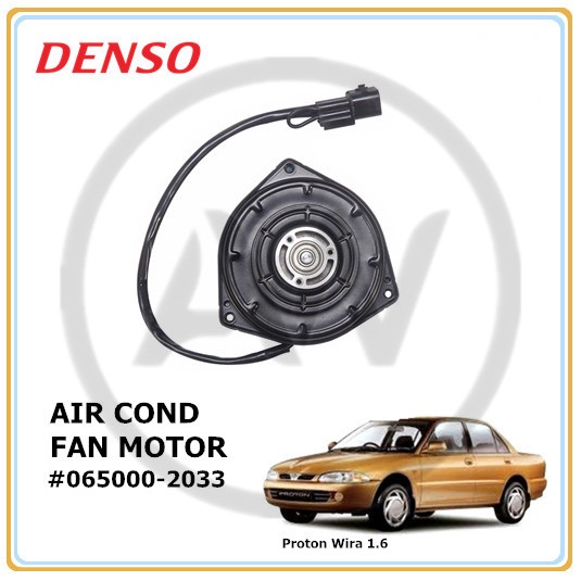 Original Denso Proton Wira Satria 1.6 Radiator Air Cond Cooling Fan ...