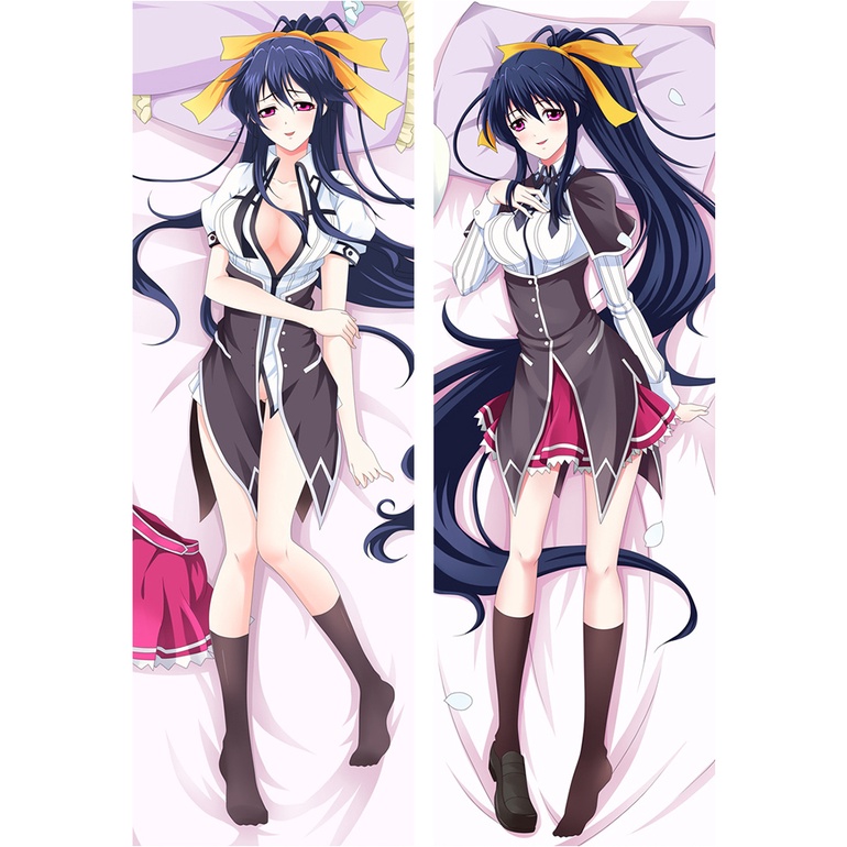 Anime Dakimakura Himejima Akeno Cushion Cover Hugging Body Pillow Case Double Sided High School