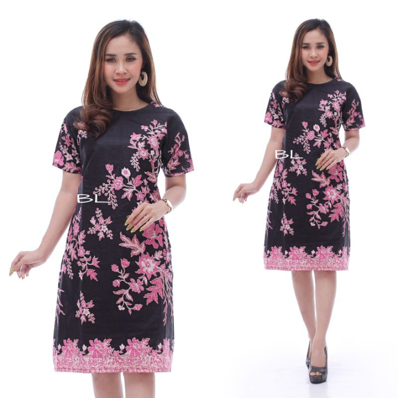 Maura Couple - Sania Ruffle Batik Couple ori Nabtic Uniform DNT ...