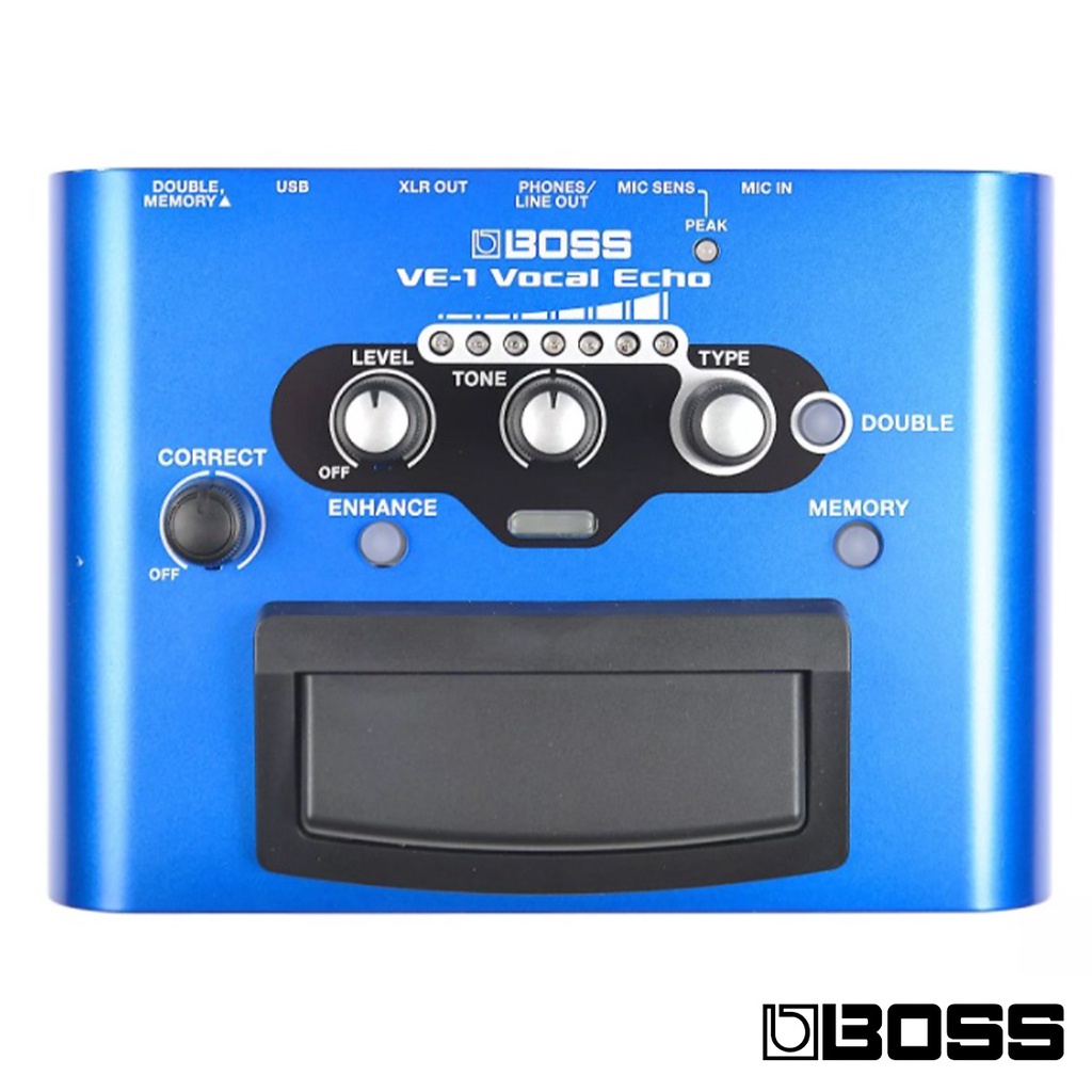 BOSS VE-1 Vocal Echo Recording Studio Level Human Voice Effector ...