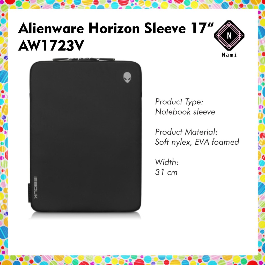 Alienware sleeve clearance