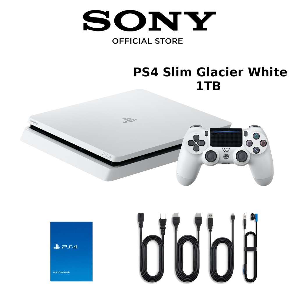 Ps4 slim white clearance 1tb