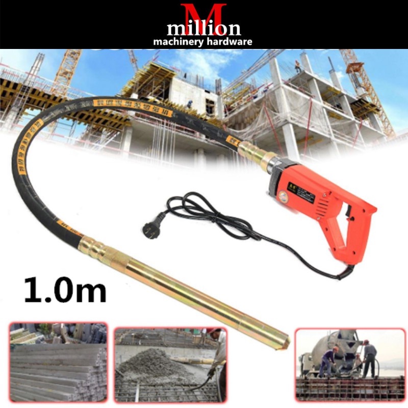 1.0m 1.5m 2.0m 800w Concrete Vibrator Electric Concrete Vibrators Poker