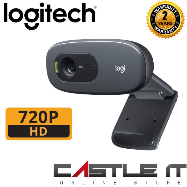 Logitech C270 HD cam 720P Optical Lens Noise Reduction Micophone