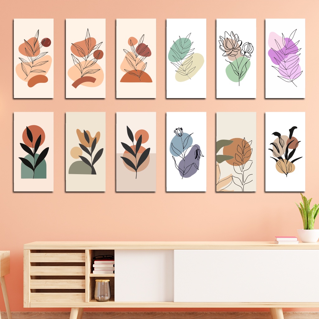 HIASAN DINDING Aesthetic Wall Hanging Aesthetic Girls Bedroom Display