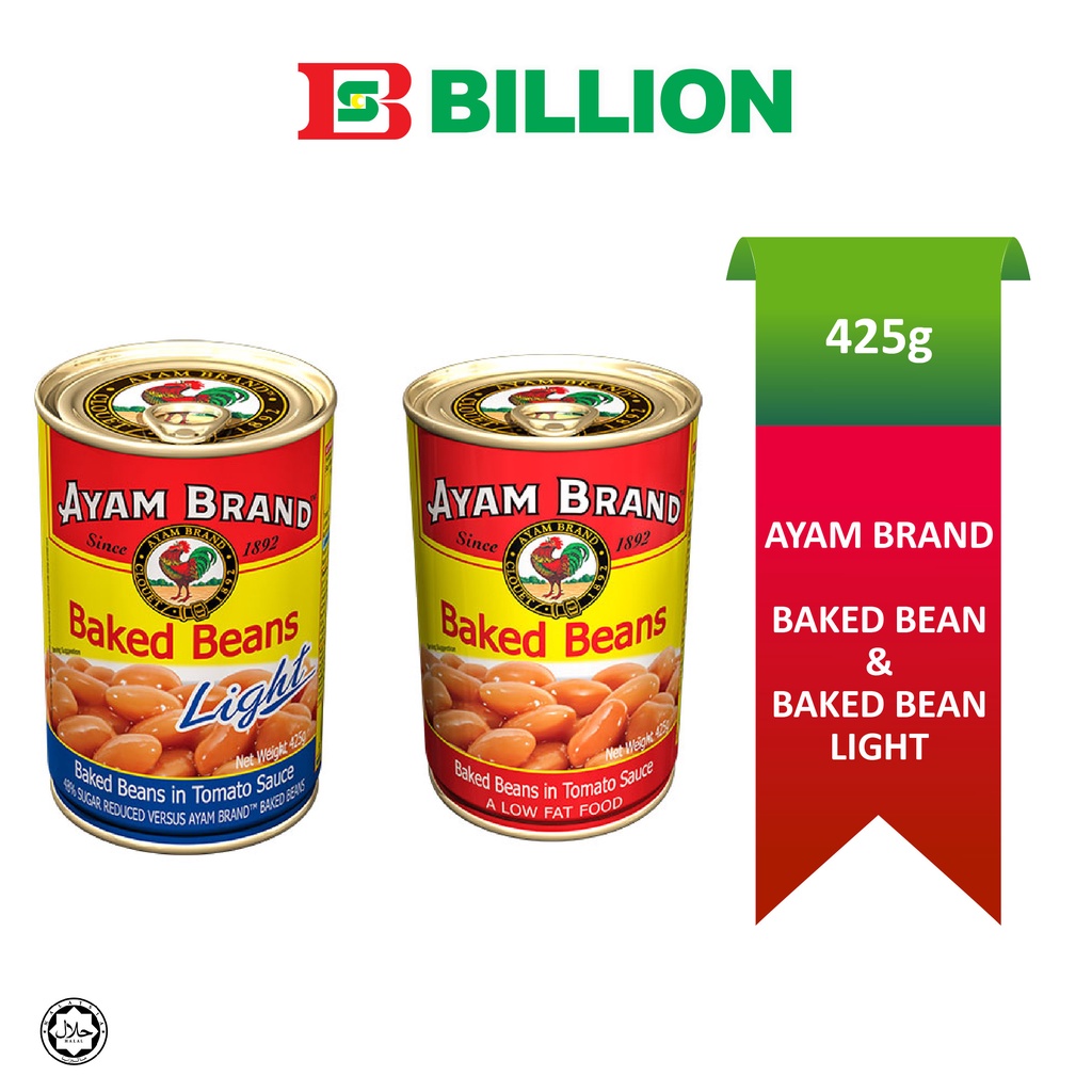 AYAM Brand Baked Bean 425g ( Assorted ) Shopee Malaysia