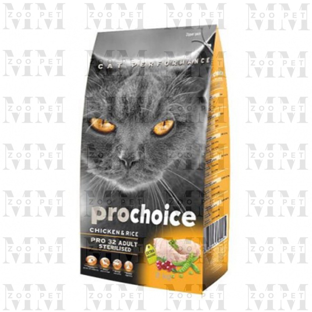 Prochoice Pro32 Adult Sterilised Chicken Rice Cat Food Adult