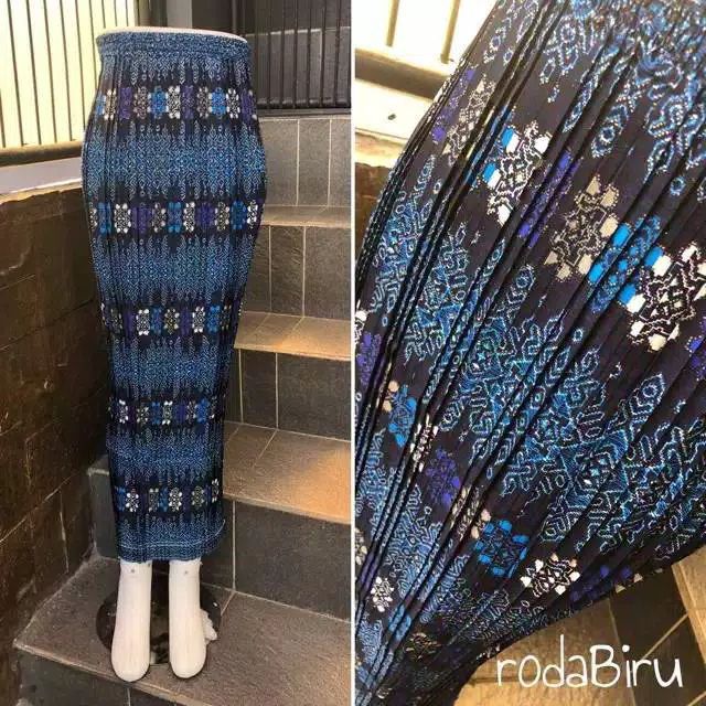 Kain Pleated Design Batik | Shopee Malaysia