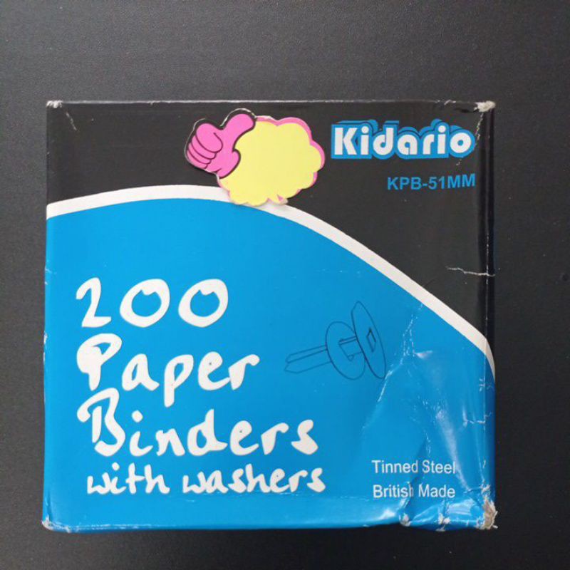 51MM PAPER BINDERS WITH WASHERS 200PCS | Shopee Malaysia