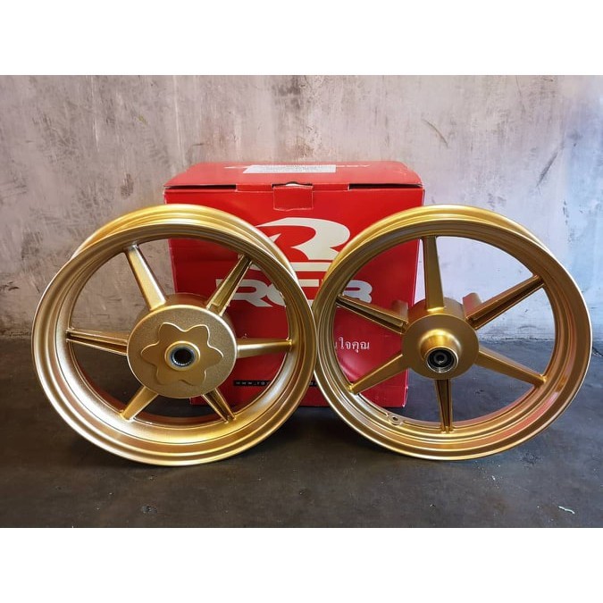 YAMAHA NVX155 v1 - v2 SPORT RIM RACING BOY SP811 AEROX NVX MATT BLACK ...