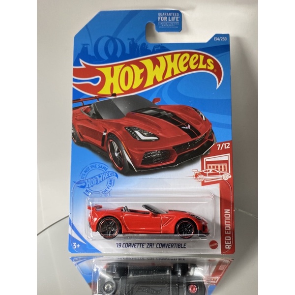 Hotwheels 19 Corvette ZR1 Convertible Red edition Target Exclusive Shopee Malaysia