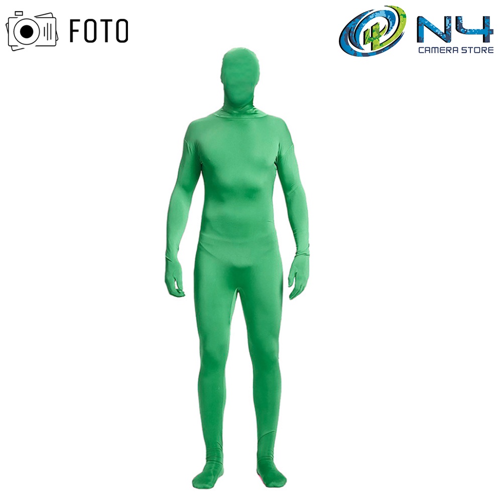 Grüner Chromakey Bodysuit Unisex | Spandex Ganzkörperanzug Für Green Screen